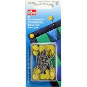 Spilli testa piatta a fiore per quilting Prym 50 x 0,60 mm - PRYM