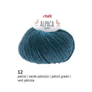 Alpaca Lana 50g Col. 12 Petrolio - STAFIL