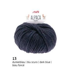 Alpaca Lana 50g Col. 13 Blu scuro - STAFIL