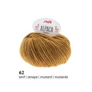 Alpaca Lana 50g Col. 62 Senape - STAFIL