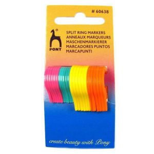 Marcapunti per lana colori assortiti - PONY