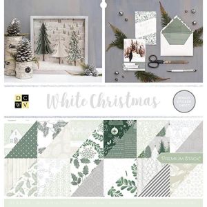 White Christmas Paper Stack 12x12 - DCWV