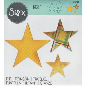 Fustella Bigz Stars - SIZZIX