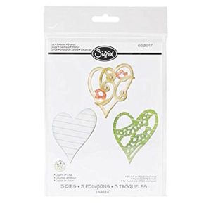 Fustelle Thinlits Layers of love - SIZZIX