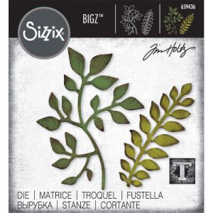 Fustella Bigz Garden greens - SIZZIX