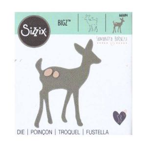 Fustella Bigz Cerbiatto - Little deer - SIZZIX