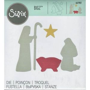 Fustella Bigz Nativity Scene - SIZZIX