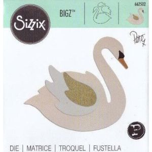 Fustella Bigz Swan Cigno - SIZZIX