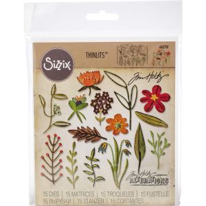 Fustelle Thinlits Funky Floral - SIZZIX