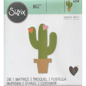 Fustella Bigz Cactus by Samantha Barnett - SIZZIX
