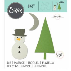Fustella Bigz Snow Scene - SIZZIX