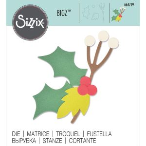 Fustella Bigz Christmas Nature - SIZZIX