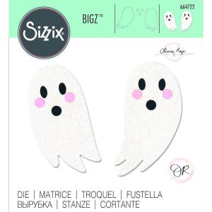 Fustella Bigz cute Ghost - Fantasmino - SIZZIX