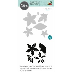 Fustella framelits con timbri Seasonal Flowers - Fiori stagionali - SIZZIX