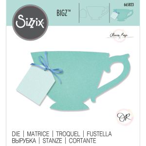 Fustella Bigz Tea Cup - Tazza del te - SIZZIX