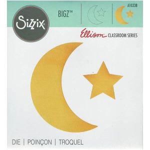 Fustella Bigz Moon & Star - Luna e Stelle - SIZZIX