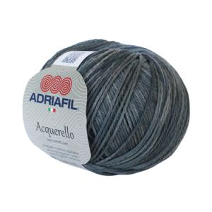 Filato Acquerello Cotone 50gr. Col.27 Notte - ADRIAFIL