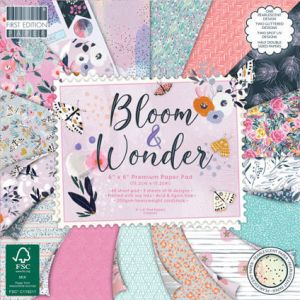 Bloom and Wonder 6x6 Paper Pad - FIRST EDITION