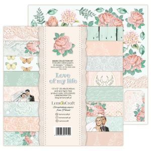 Love Of My Life 12x12 Inch Paper Pad - LEMONCRAFT