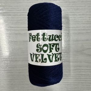 Fettuccia Soft Velvet  200 gr  Col. 67 Blu - MAS