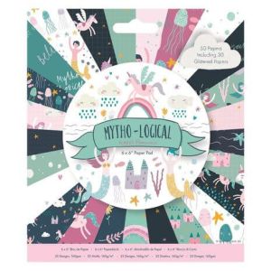 Mytho-Logical 6x6 Inch Paper Pad - PAPERMANIA