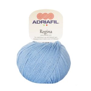 Lana Regina 50gr 100% merino superwash col.09 Azzurro - ADRIAFIL
