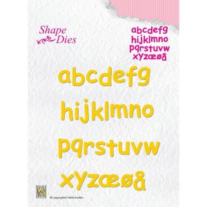 Fustella Shape Die Alphabet 2 Small - NELLIE'S CHOICE