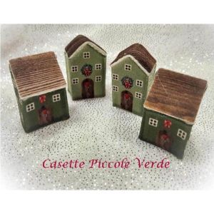 Kit Casette Piccole in Feltro 3mm Verde - LE MERAVIGLIE DI TEO