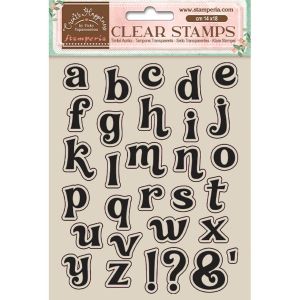 Create Happiness Alphabet Clear Stamps - STAMPERIA